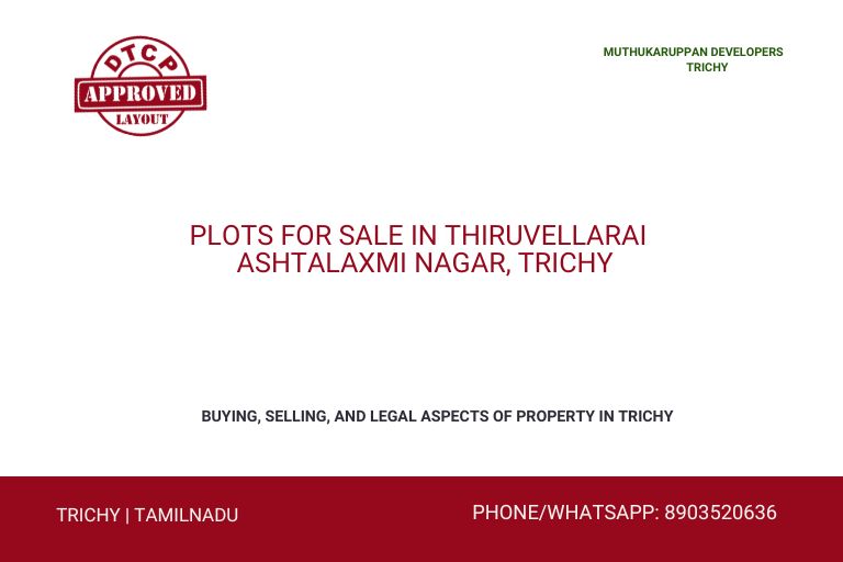 image with text Plots for Sale in Thiruvellarai – Ashtalaxmi Nagar, Trichy